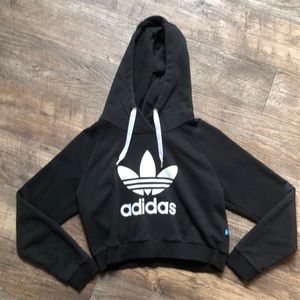 Adidas Cropped Hoodie